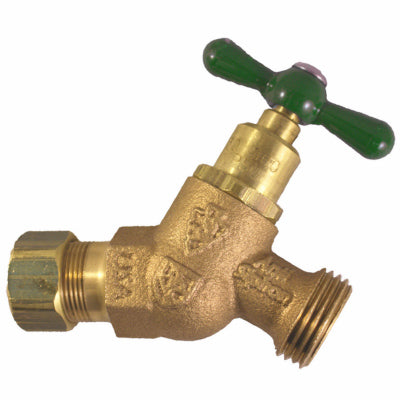 Arrowhead 264CCLF 1/2 Copper Compression x 3/4 Hose Connection