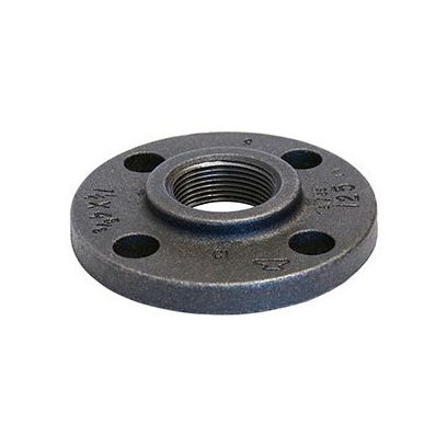 Anvil 0308008200 FIG 1016 Reducing Companion Flange, 2-1/2 in, Cast Iron, FNPT, 125 lb, Black