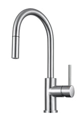 Franke FFP3350 Cube Single Handle Pull Down Bar Faucet in Stainless Steel