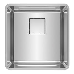 Franke PTX110-17 Pescara 17-3/4 x 18-3/16 in. No Hole Stainless Steel Single Bowl Undermount Kitchen Sink