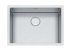 Franke PS2X110-24-12 Professional 2 26-1/2 x 19-1/2 in No-Hole Single Bowl Undermount Kitchen Sink in Stainless Steel