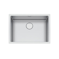 Franke PS2X110-24-12 Professional 2 26-1/2 x 19-1/2 in No-Hole Single Bowl Undermount Kitchen Sink in Stainless Steel