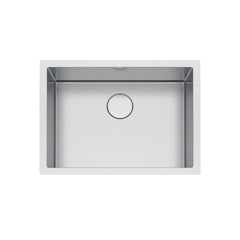 Franke PS2X110-24-12 Professional 2 26-1/2 x 19-1/2 in No-Hole Single Bowl Undermount Kitchen Sink in Stainless Steel