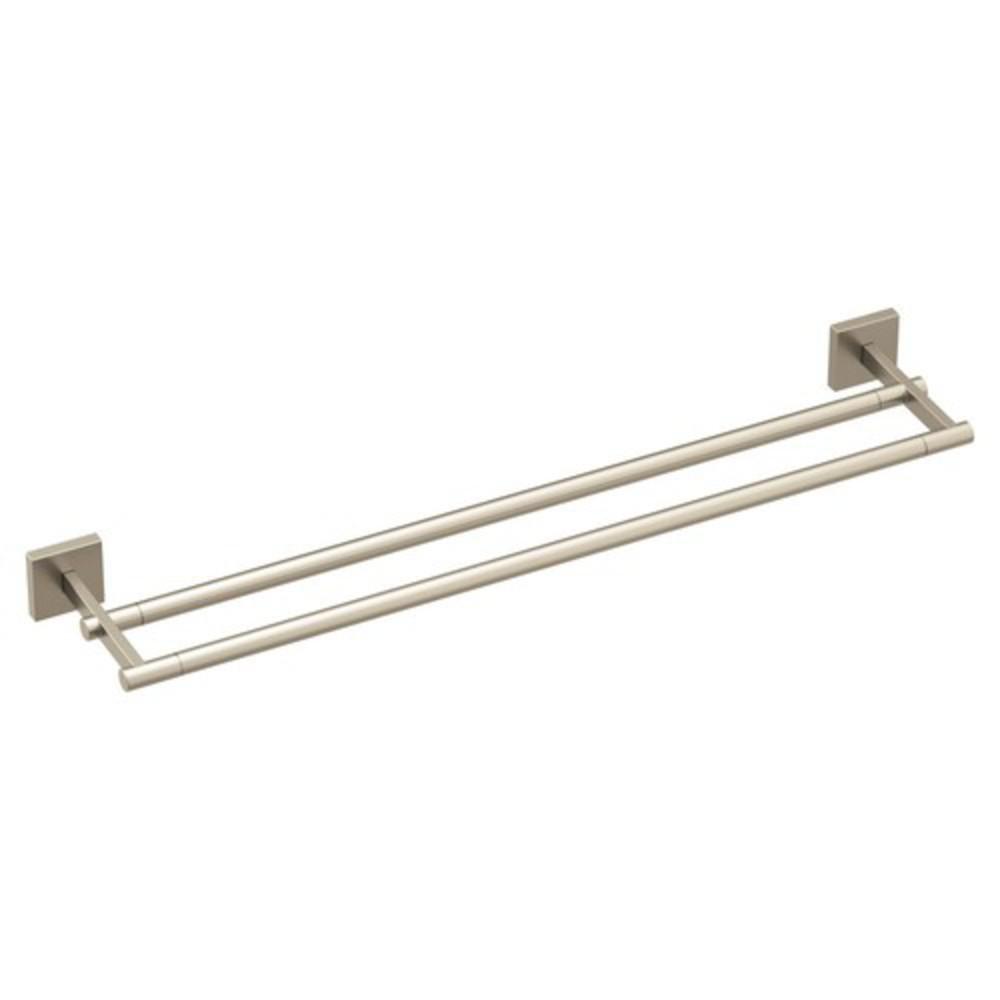 Moen BP1822BN Triva 24 in. Towel Bar in Brushed Nickel