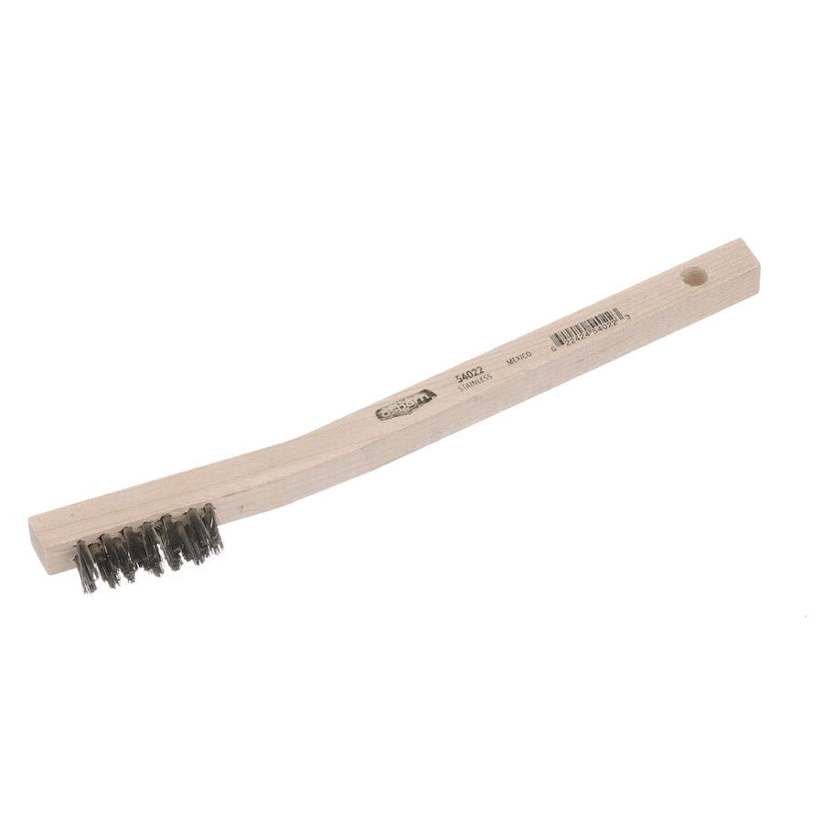 Osborn 0005402200 Angled Back Small Cleaning Scratch Brush 1-7/16 in L Brush 7/16 in W Block