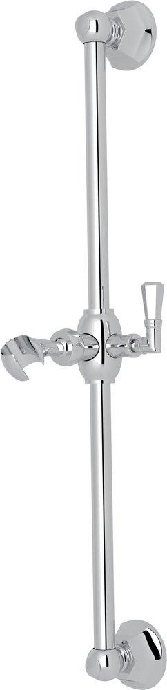 ROHL 1230APC Palladian 23-13/16 in. Shower Rail in Polished Chrome