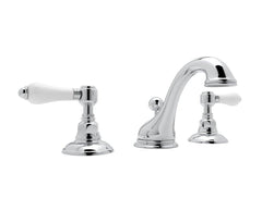 Rohl A1408LPAPC-2 Viaggio Two Handle Widespread Bathroom Sink Faucet in Polished Chrome