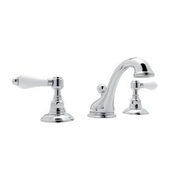 Rohl A1408LPAPC-2 Viaggio Two Handle Widespread Bathroom Sink Faucet in Polished Chrome