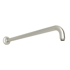 Rohl 1455/20PN Michael Berman 20 In. Wall Mount Shower Arm in Polished Nickel