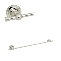 Rohl A1486IWPN Perrin & Rowe 24 in. Towel Bar in Polished Nickel