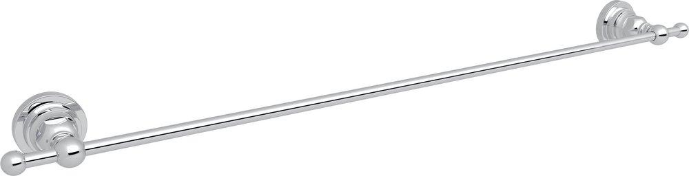 Rohl A1486LIAPC San Giovanni Transitional Bath 24 in. Towel Bar in Polished Chrome