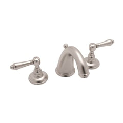 Rohl A2108LMSTN-2 Viaggio Widespread Lavatory Faucet in Satin Nickel