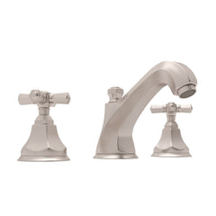 Rohl A1908XMSTN-2 Palladian Widespread Lavatory Faucet with Low Spout in Satin Nickel