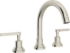 ROHL A2228LMPN-2 Lombardia Two Handle Widespread Bathroom Sink Faucet in Polished Nickel