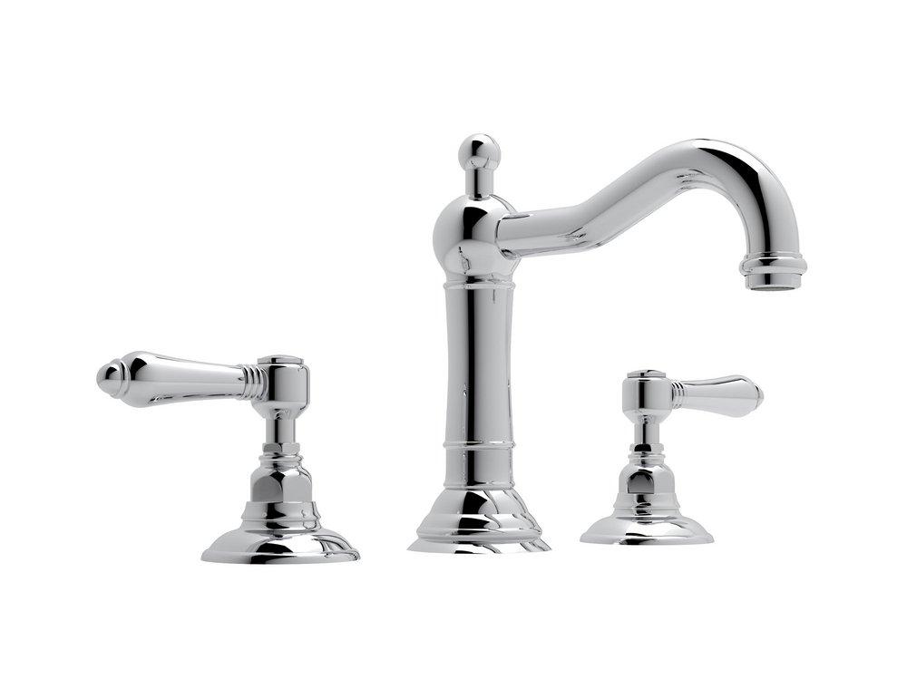 ROHL A1409LMAPC-2 Acqui® Two Handle Widespread Bathroom Sink Faucet in Polished Chrome