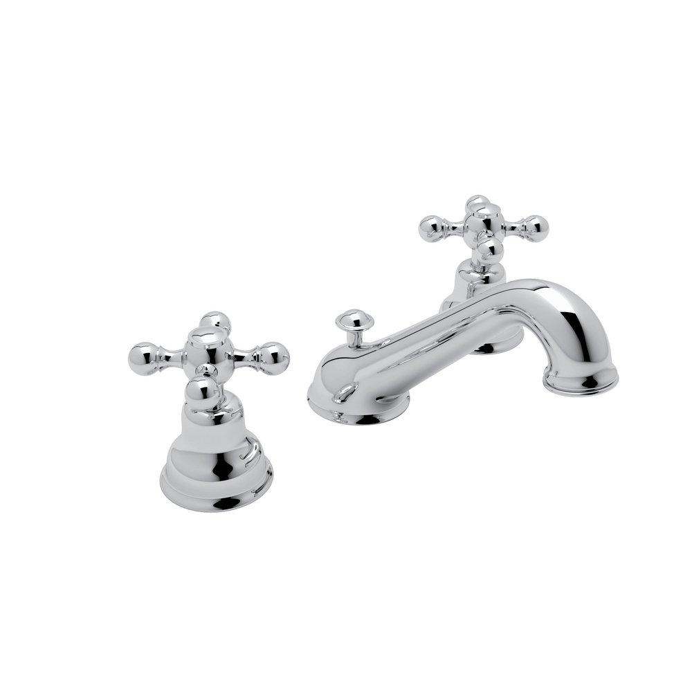 Rohl AC102X-APC-2 Arcana Two Handle Widespread Bathroom Sink Faucet in Polished Chrome