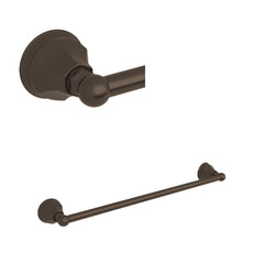 Rohl A6886/24TCB Palladian 24 Towel Bar Tuscan Brass