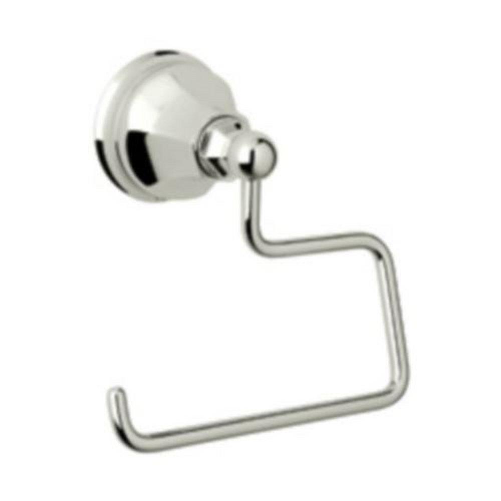 ROHL A6892PN Matheson Wall Mount Toilet Tissue Holder Polished Nickel A6892PN