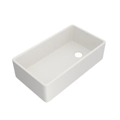 Rohl AL3620AF168 Allia 36 Fireclay Single Bowl Farmhouse Apron Front Kitchen Sink in Pergame