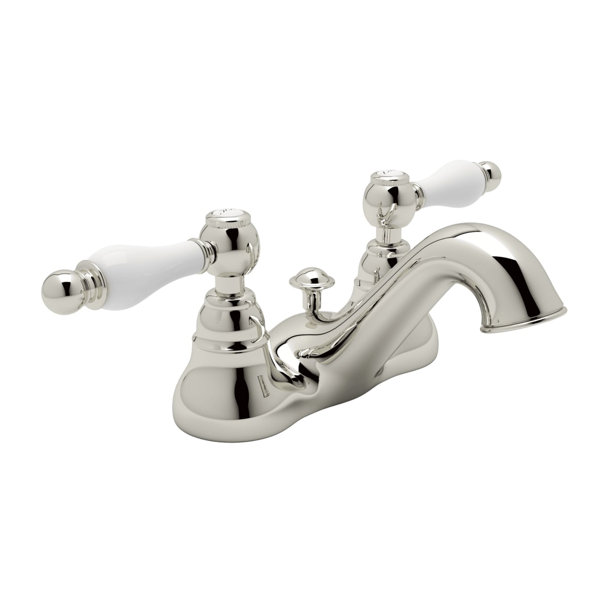 Rohl AC95OP-PN-2 Arcana Two Handle Centerset Lavatory Faucet Power