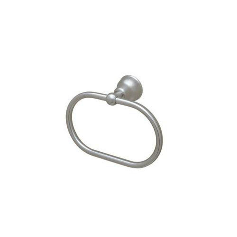 ROHL CIS4APC Wave Oval Closed Towel Ring in Polished Chrome