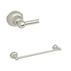 Rohl CIS1/24PN Country Bath 24 in. Towel Bar in Polished Nickel