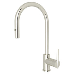 ROHL CY57L-PN-2 Pirellone Pull-Down Kitchen Faucet in Polished Nickel