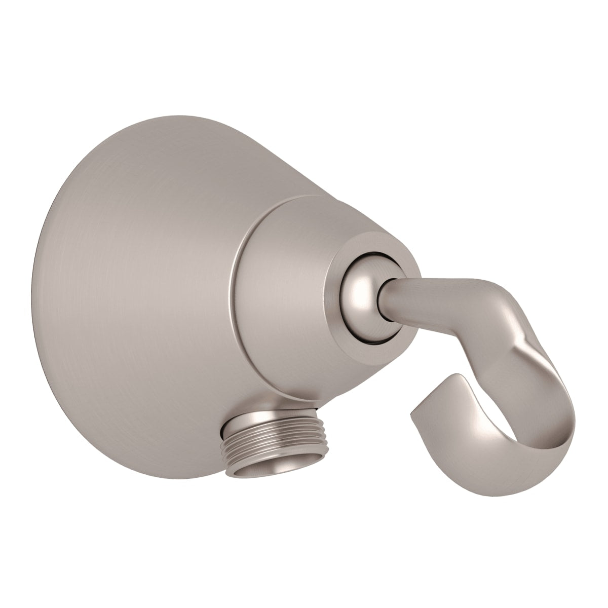 Rohl C21000STN Handshower Outlet With Holder in Satin Nickel