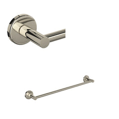 ROHL LO1/18PN Lombardia 18 Towel Bar in Polished Nickel