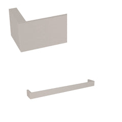 ROHL QU101-STN Italian Country Bath 18-15/32 in. Single Towel Bar in Satin Nickel