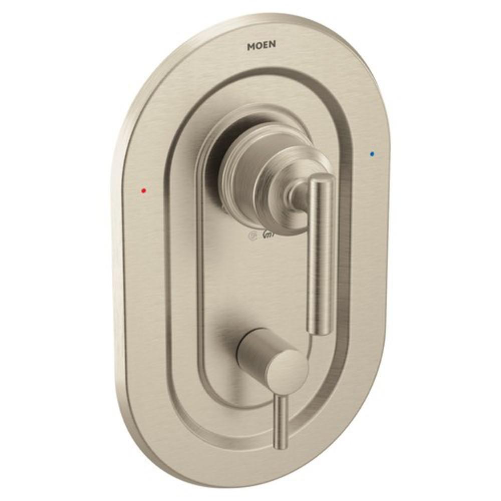 Moen T2900BN Gibson Two Handle Pressure Balancing Valve Trim in Brushed Nickel