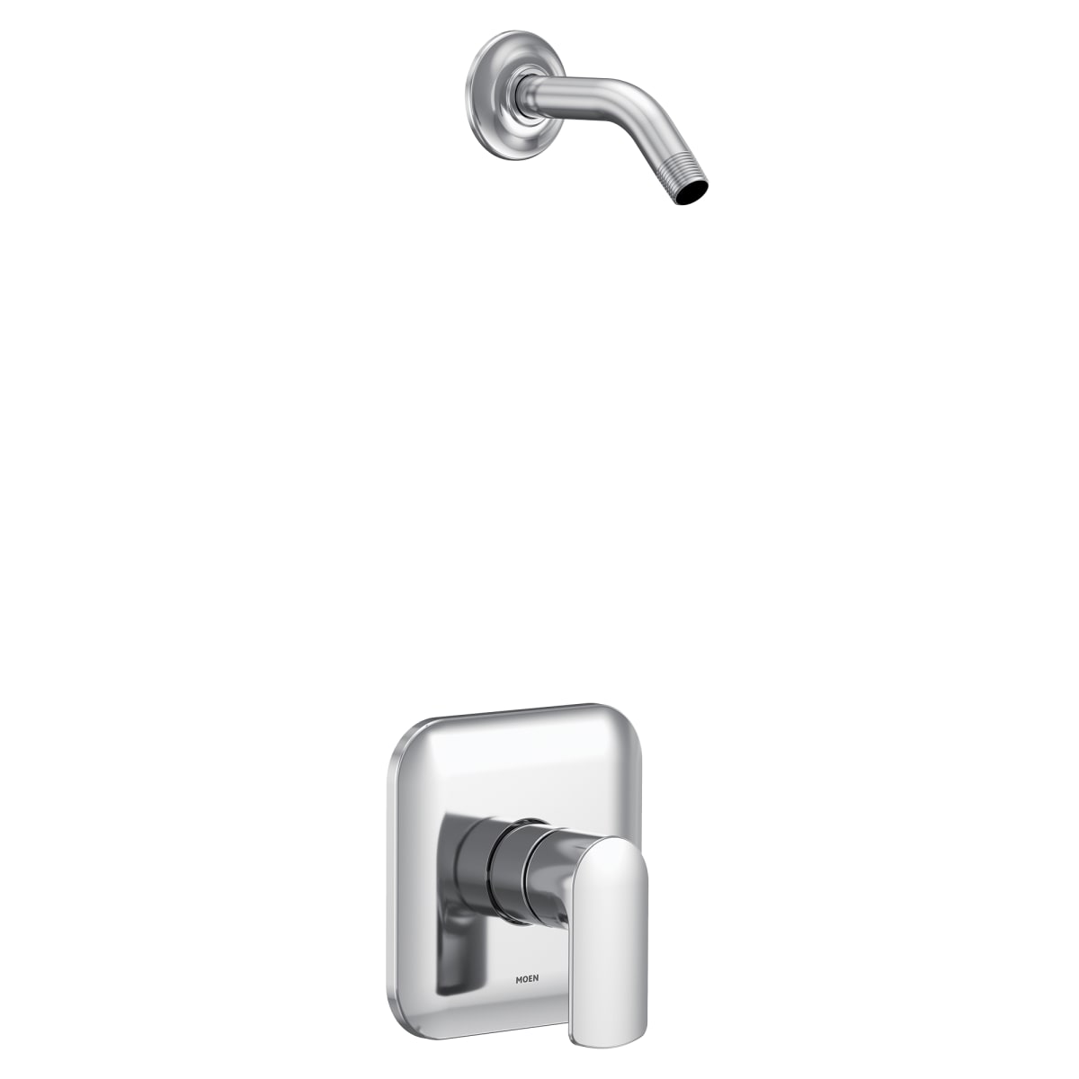 Moen UT2812NH Rizon M-CORE 2-Series 1-Handle Shower Trim Kit in Chrome