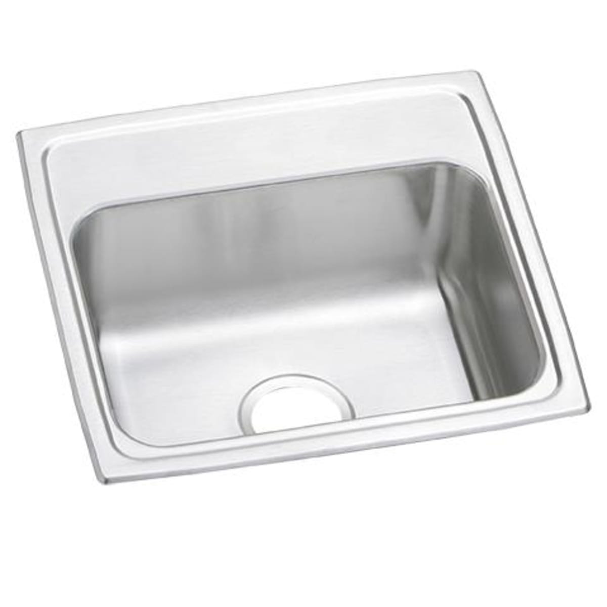 Elkay PSR19180 Celebrity Stainless Steel 19 x 18 x 7-1/8, Single Bowl Drop-in Sink