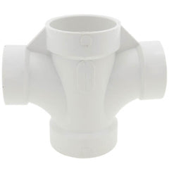 IPEX 192188 2 x 1-1/2 PVC DWV Double Sanitary Tee P429-251