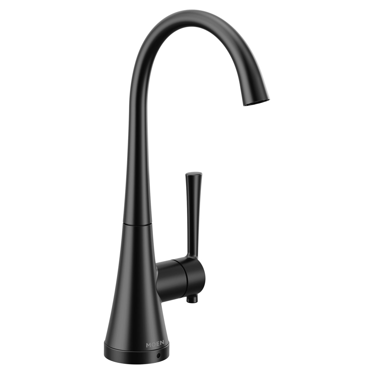 Moen S5560BL Sip Modern One-Handle High Arc Beverage Faucet in Matte Black