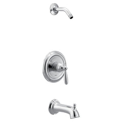 Moen UT2153NH Brantford M-CORE 2-Series 1-Handle Tub and Shower Trim Kit in Chrome (Valve Sold Separately)