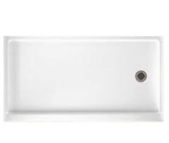 Swan Corporation FR03260LM.010 Veritek 32 in. x 60 in. Shower Base with Left Drain