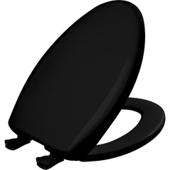 Bemis 1200SLOWT 047 Elongated Plastic Toilet Seat in Black