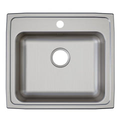 Elkay LRAD2219601 Lustertone Classic Stainless Steel 22 x 19-1/2 in. Single Bowl Drop-in ADA Sink