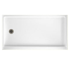 Swan Corporation FR03260RM.010 Veritek® 32 in x 60 in Shower Base with Right Drain