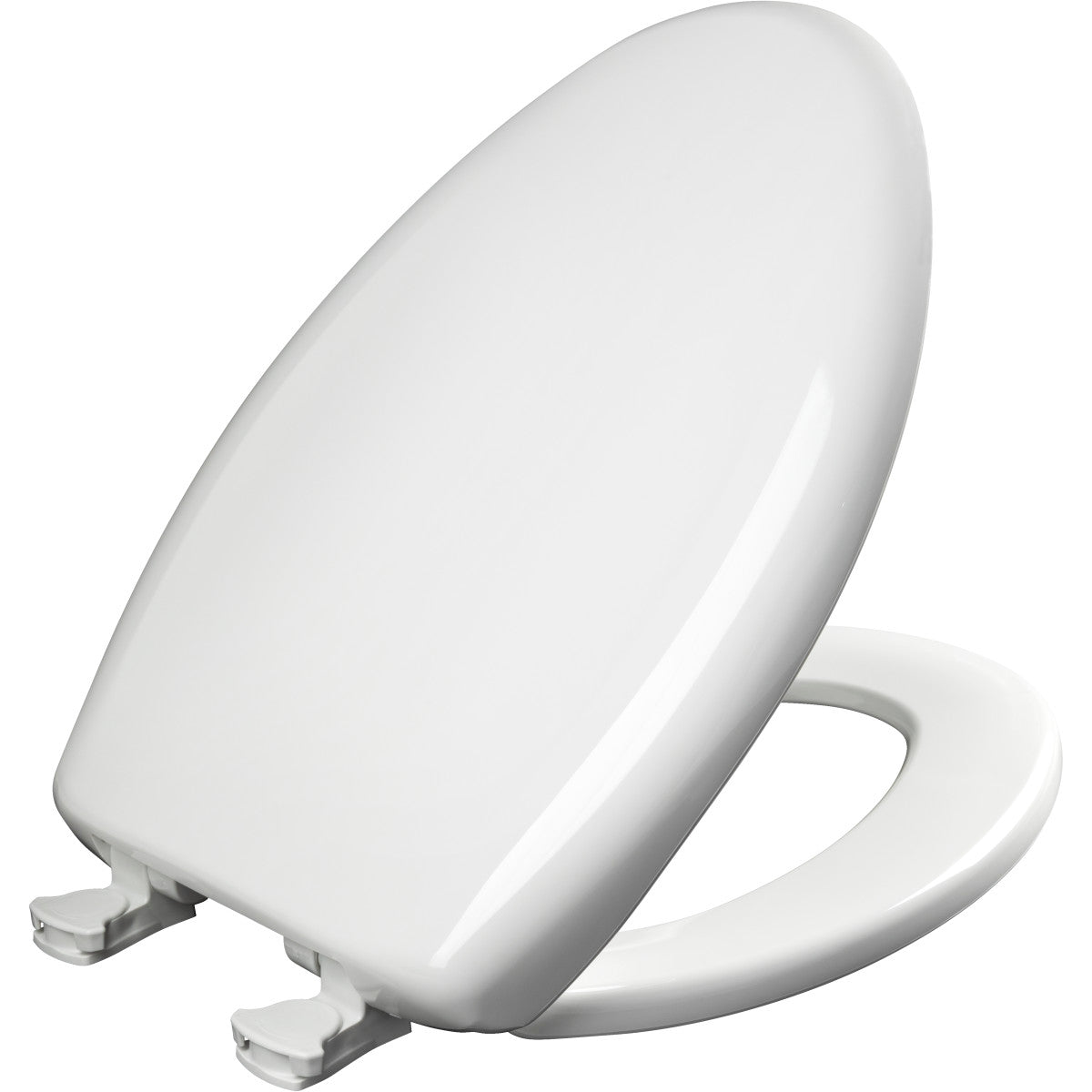 Bemis 1200SLOWT 020 Elongated Plastic Toilet Seat with STA-TITE Seat Fastening System