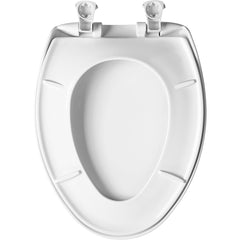 Bemis 1200SLOWT 020 Elongated Plastic Toilet Seat with STA-TITE Seat Fastening System