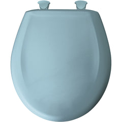 Bemis 200SLOWT 024 Round Plastic Toilet Seat in Twilight Blue