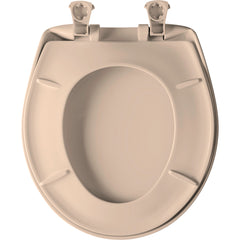 Bemis 200SLOWT 643 Whisper-Close Round Closed Front Toilet Seat in Desert Bloom
