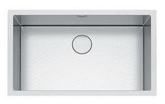 Franke PS2X110-30-12 Professional 2 32-1/2 x 19-1/2 No-Hole Single Bowl Undermount Kitchen Sink