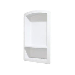 Swan Corporation RS02215.010 22 in. Rectangular Shower Shelf in White