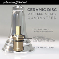 American Standard TU075500.002 Colony Pro Single Handle Pressure Balancing Valve Trim in Polished Chrome