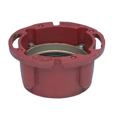 Oatey 42257 165 Deepset Closet Flange, 4 In Pipe, Cast Iron, Import
