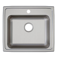 Elkay LRAD2219552 Lustertone Classic Stainless Steel 22 x 19-1/2 x 5-1/2 Single Bowl Drop-in ADA Sink