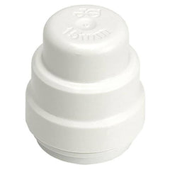 John Guest PSEI4620 Fairview 1/2 in. CTS Polysulphone Bulk End Cap in White